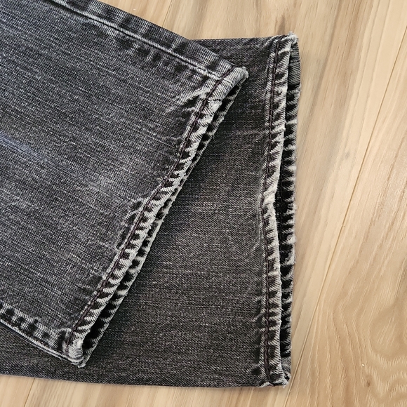 Levi's 501 Button Fly Black Denim Jeans waist 38 length 32 - Picture 5 of 7